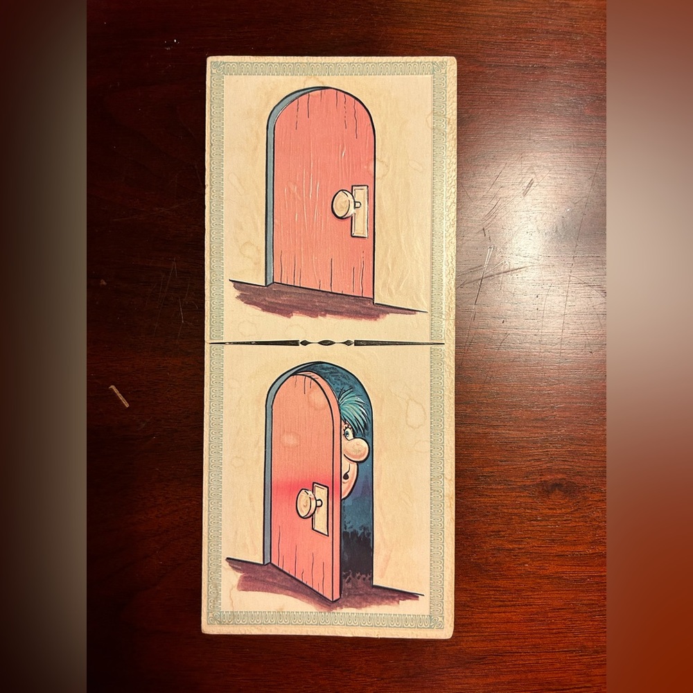 Vintage greeting card Made in USA